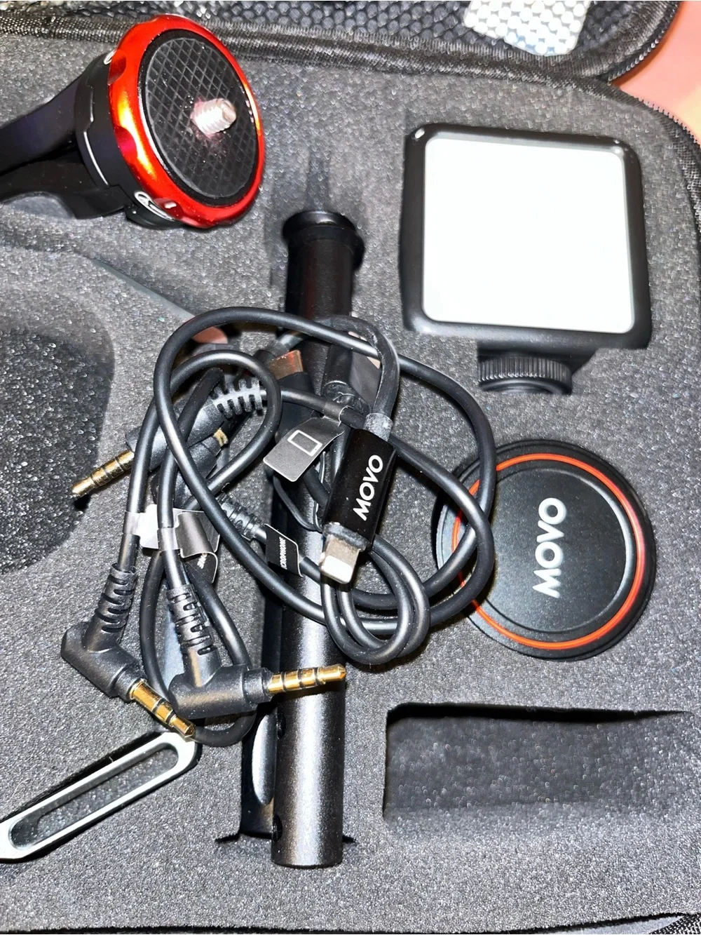 Black Portable Video Accessory Kit